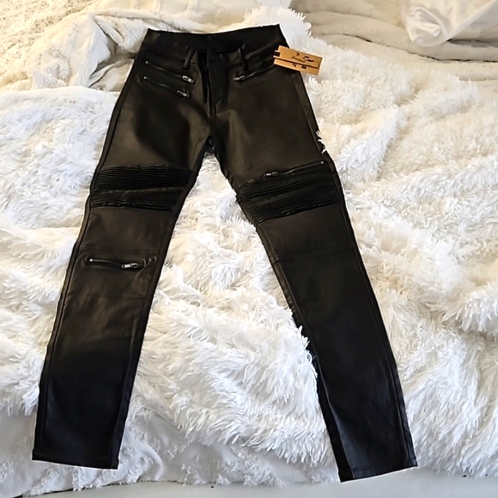 NEW Faux Leather Hot Pants